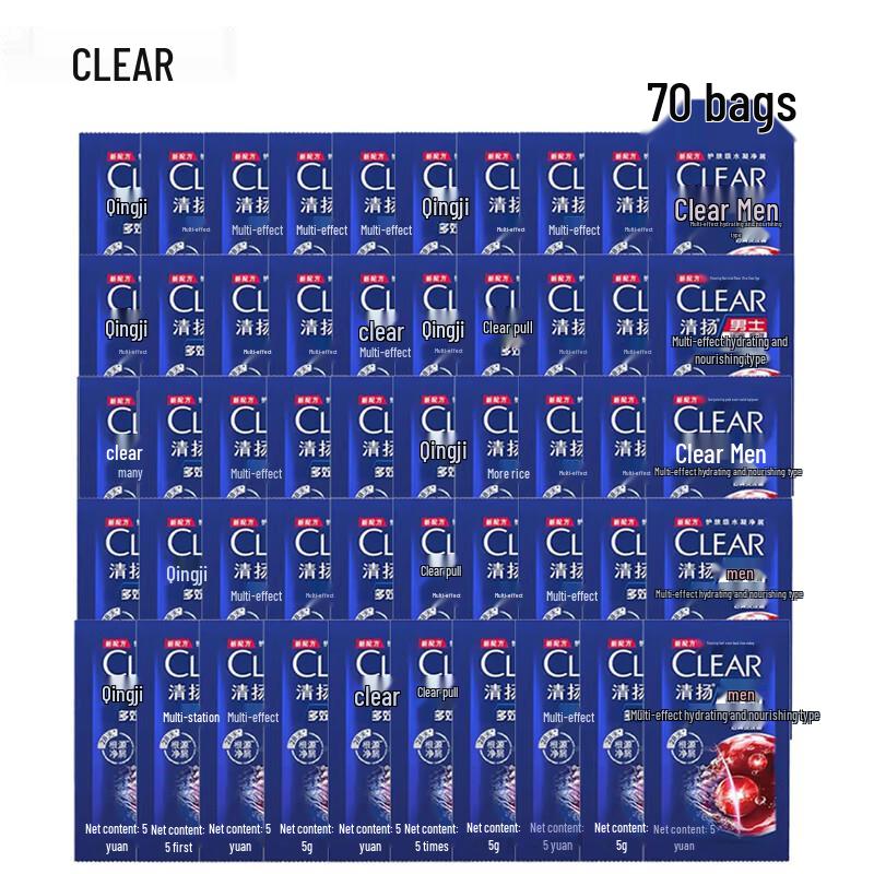 

Clear Мужской шампунь от перхоти Multi-Effect Дорожный формат