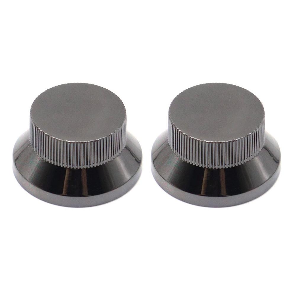 1pcs/2Pcs Guitar Bass Metal Top Hat Bell Speed Knobs for LP SG Guitar