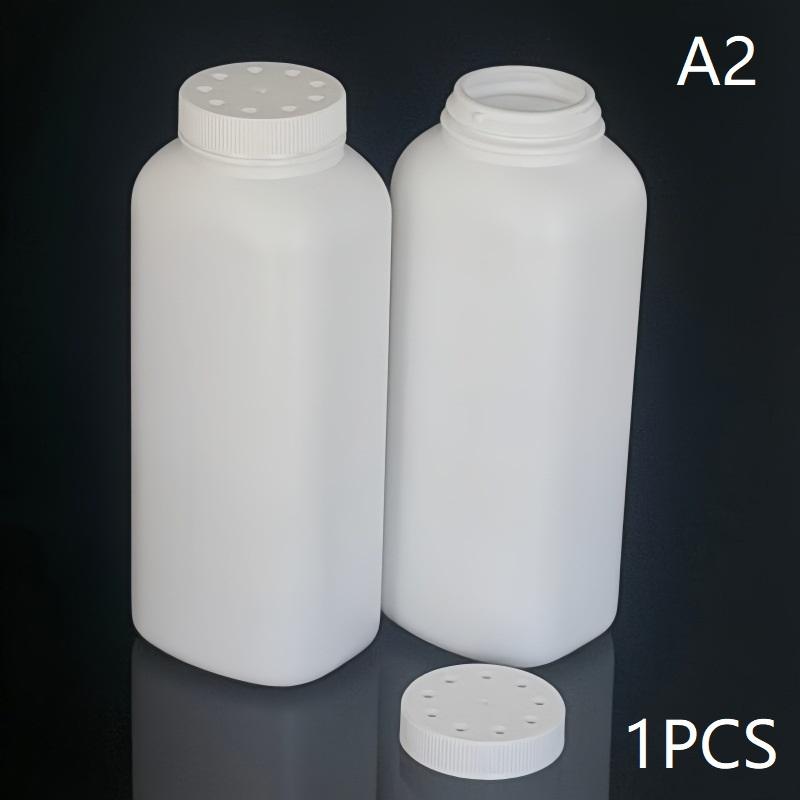 1Pcs 200G Refillable Talcum Powder Bottle Cosmetic Powder Dispenser Plastic Empty Container