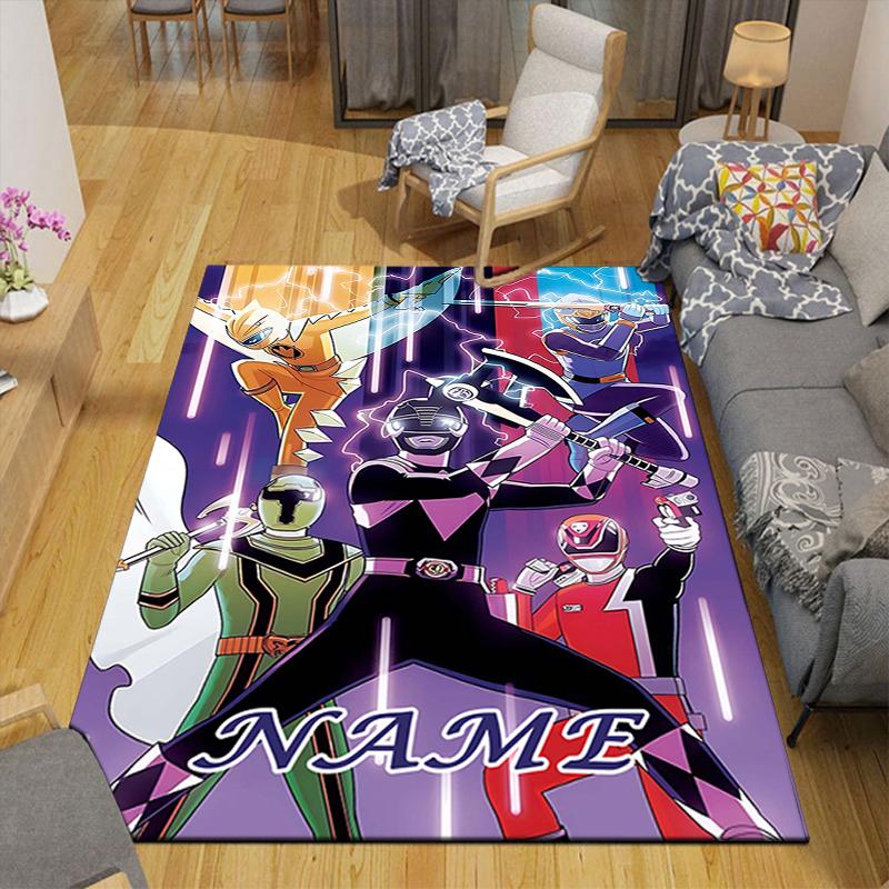 Custom 1Pc Power Rangers Storm Rug Office Carpet Indoor Outdoor Entrance Doormat Nonslip Soft And Comfortable Living Room D2915217