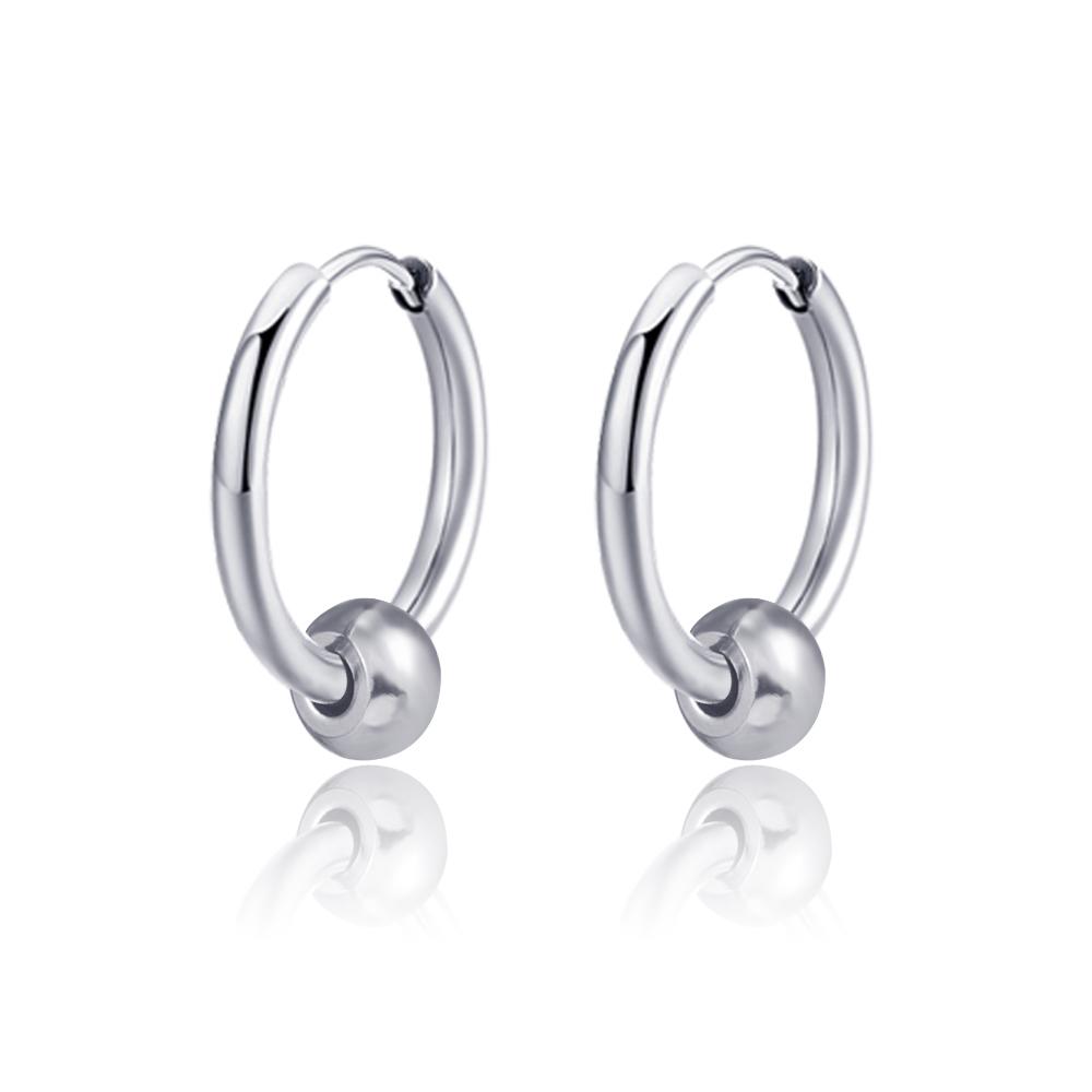 Long Hanging Crosses Leaves Pendants Hoops Woman Earrings Man Vintage Stainless Steel Hip Hop Ear Piercing Jewelry Accessories