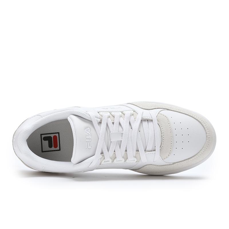 Fila Targa Simple Versatile Korean Style Trendy Lightweight Low-Top Skate Shoes Women Sneaker White F12W432204FWT