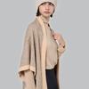 ENOUGH TIME COLOR LINE wool MUFFLER (SAND BEIGE)