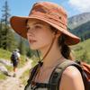 Cappello Parasole Pieghevole con Copricollo, Cappello a Secchiello Leggero per Uomo e Donna, Perfetto per Escursioni e Spiaggia