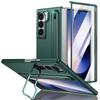 Luxus Business Stylus Slot Kickstand Hülle Für Samsung Galaxy Fold 7 6 5 4 Gehärtetes Glasfolie Integriert Anti-Drop Robuste Abdeckung