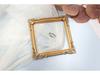 Mini European-Style Resin Photo Frame for Nail Art Display & Photography