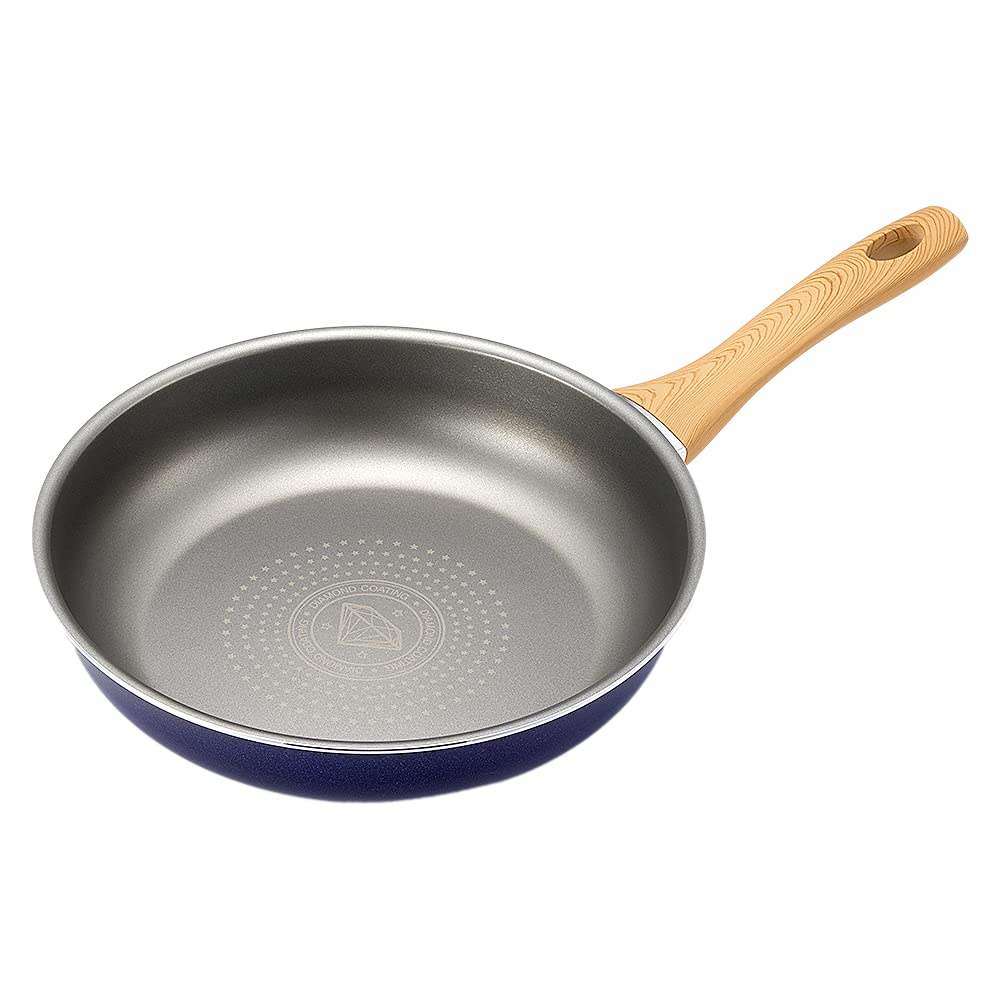 Aimedia 26cm Induction Cooktop Diamond Coated Frying Pan Cooking Cookware - Kitchenware, Utensils,