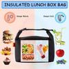 Large Capacity Insulated Lunch Bag Foldable Thermal Tote Leakproof Oxford Cooler Bag Portable Picnic Bag for Work School Camping
