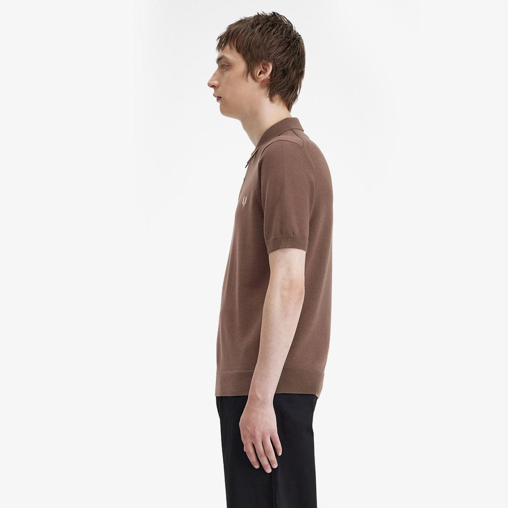 Fred Perry [Sharp] Classic Merino Wool Knit Shirt (U53) Afpm2417623-U53