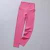 Seamless Solid Casual Slim Fit Yoga Leggings Pants Women High Waist Sports Tight Yoga Pants Women Push Up Running Training Fitness Legging Pants 25579