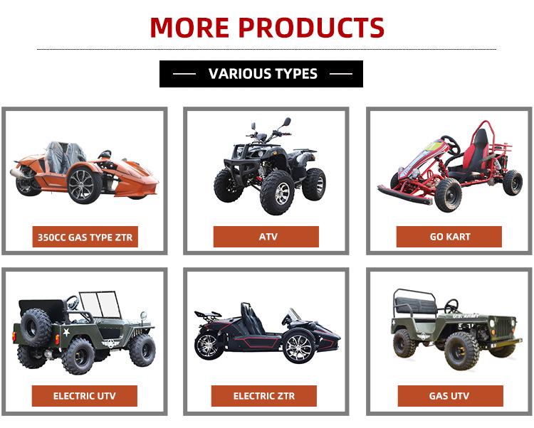 800W/1200W Electric Mini All-Terrain Children's UTV/ATV