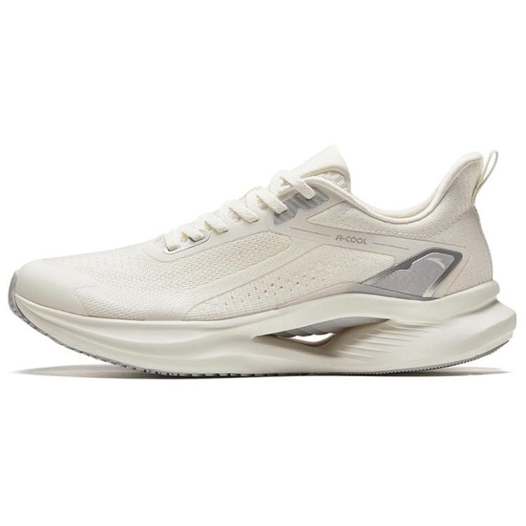 

Anta Mesh Cushioning Breathable Lightweight Low top Running Shoes Men s Beige 912425506-1 40.5
