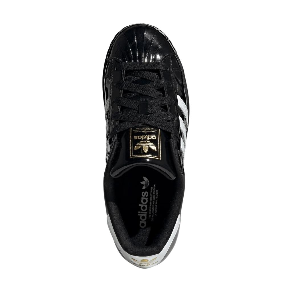 adidas Originals Superstar II Core Size Japan W, Black/Footwear White/Gold Metallic, JS4009, 22.5cm,