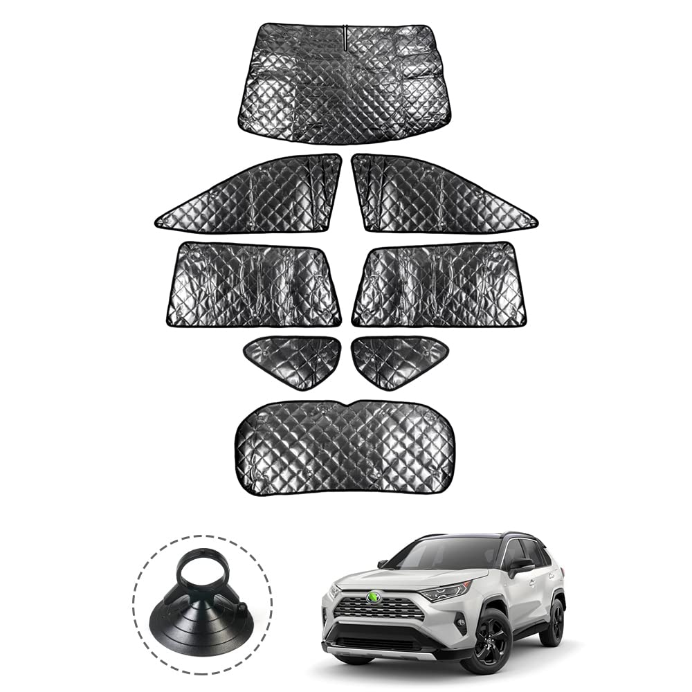 

Cartist Toyota RAV4 50 Series Sunshade Full Set, Multi Sun Shade, Blackout Shade, Curtain, New RAV4 50 series чёрный