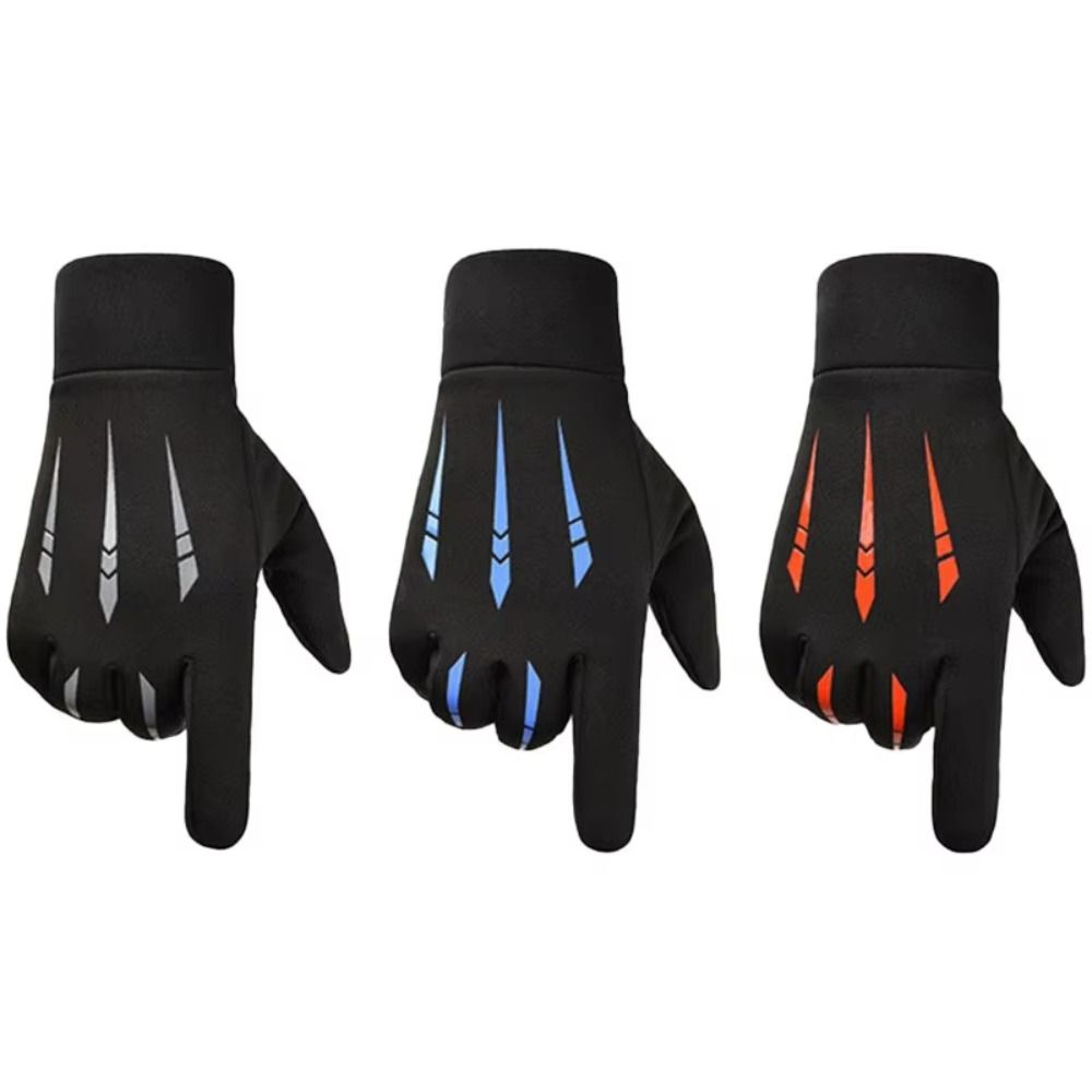 Waterproof Full Finger Gloves Anti-Slip Riding Protective Mittens Cold-proof Gloves  Outdoor
