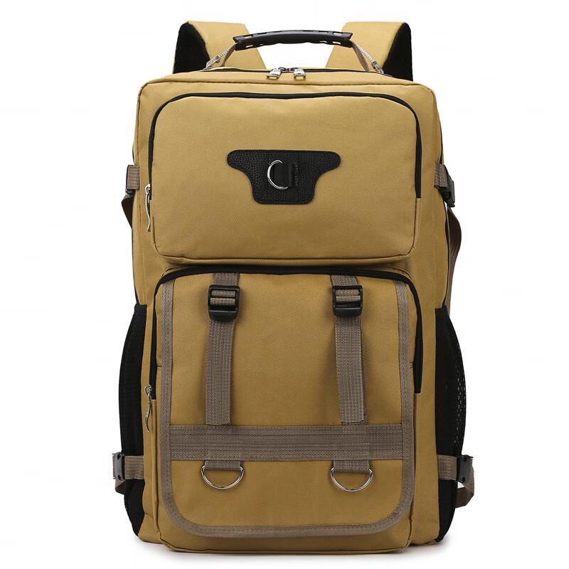 Hufeng Outdoor Retro Nylon Travel Backpack