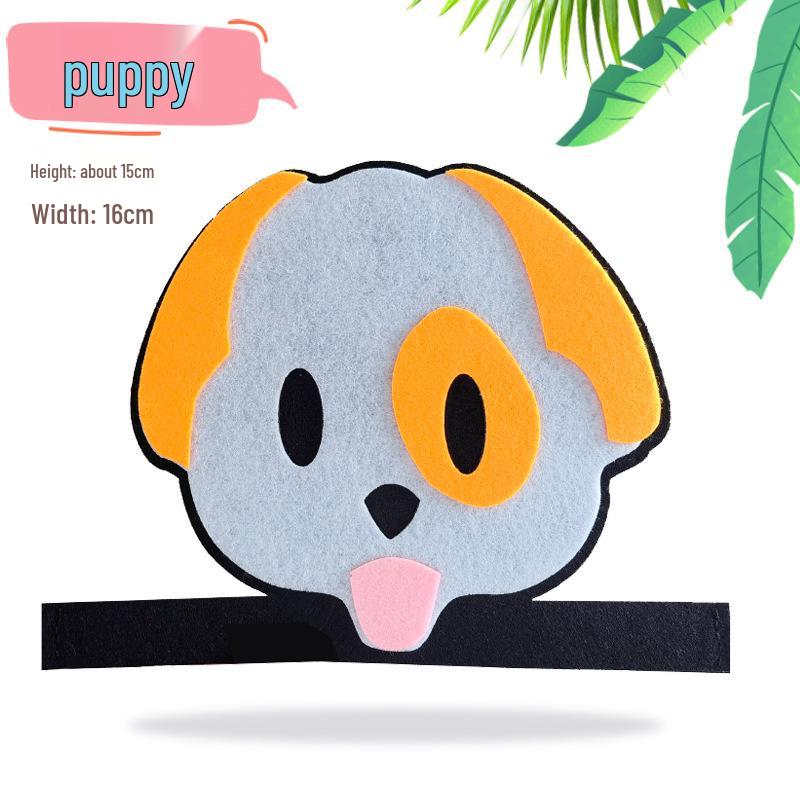 Flickering Halloween Cartoon Animal Hat for Kids & Adults - Perfect for Parent-Child Performances & Costumes