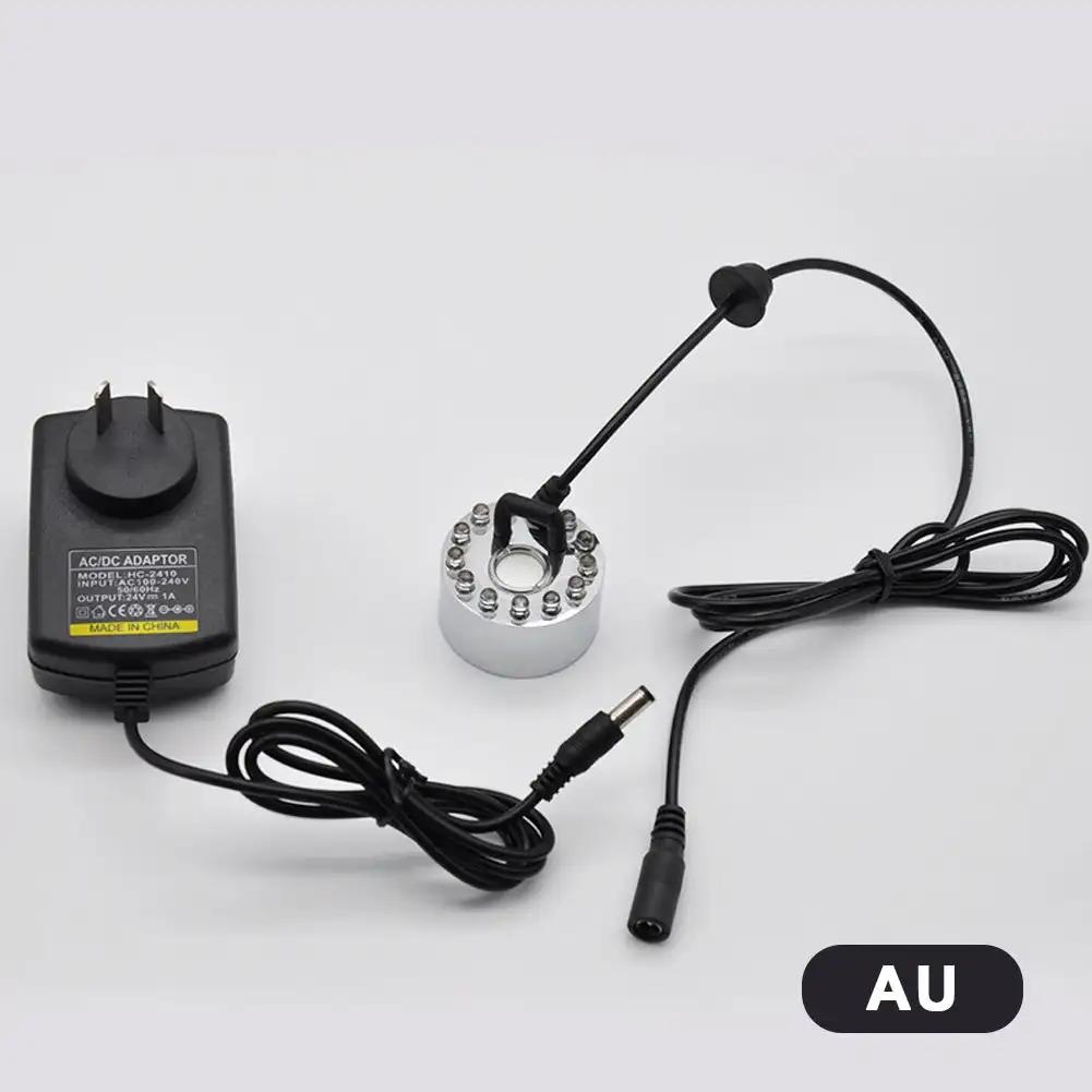 Halloween LED Water Fountain Pond Fogger Mini Mist Maker Fogger Pond Garden Nebulizer For Halloween Christmas Party Decoration