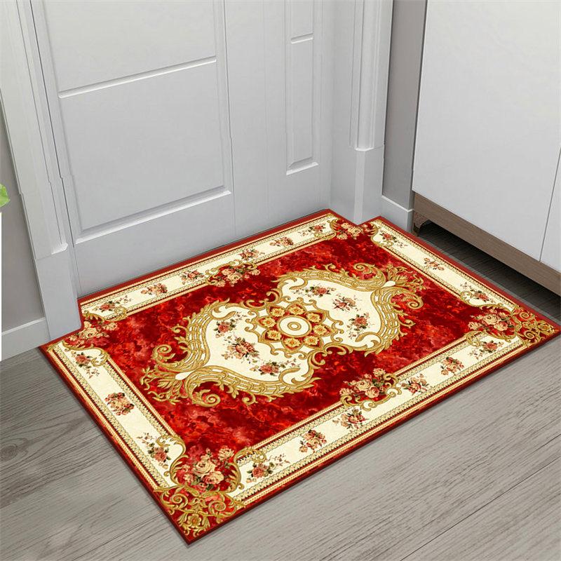 European Style Entrance Carpet Door Mat Anti Slip Mat Entrance Mat Living Room Door Mat