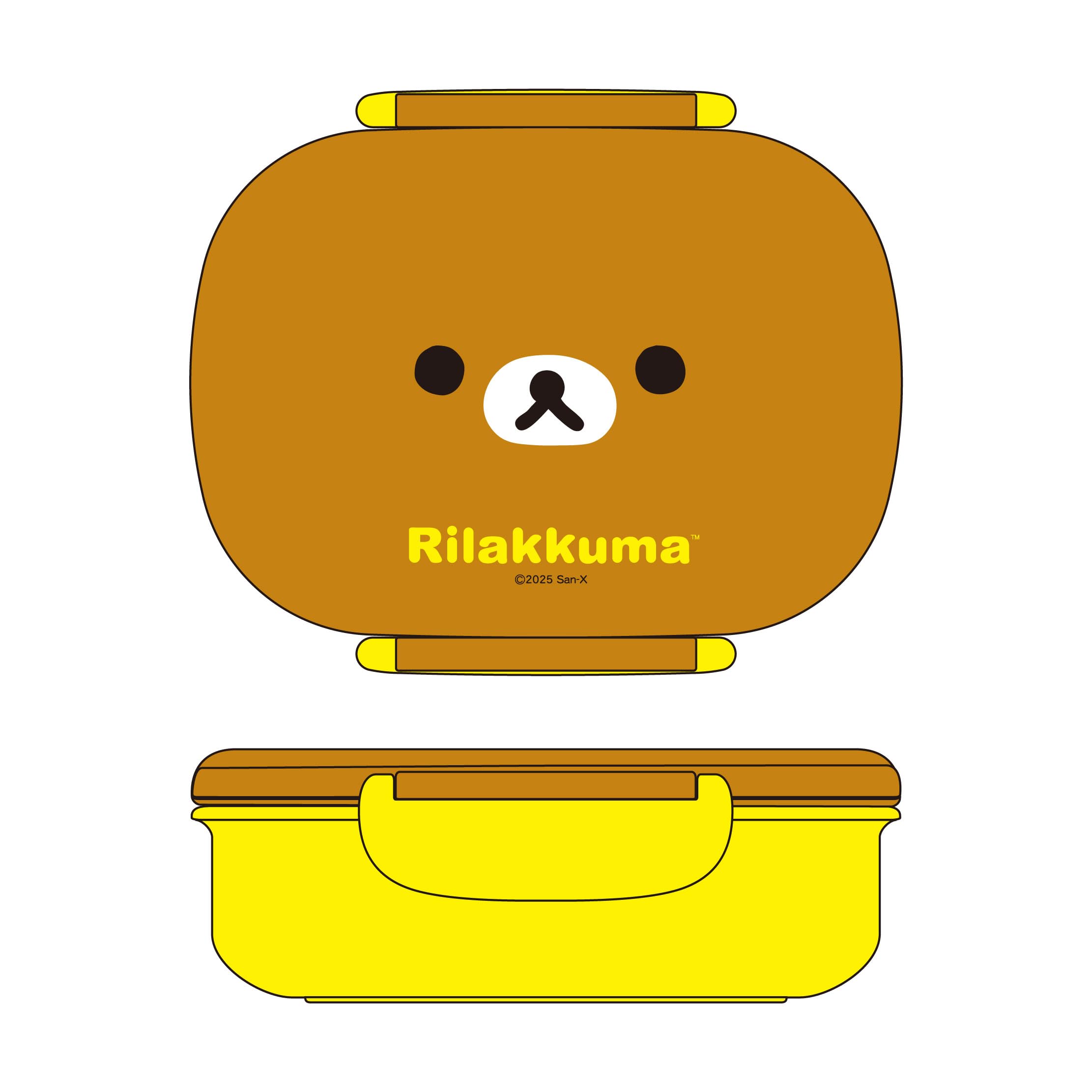 Rilakkuma Lunch Box PCR 7 Face [with core]