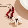 Shell Flower Pendant Necklace Ethnic Style Clavicle Chain Choker Neck Chain