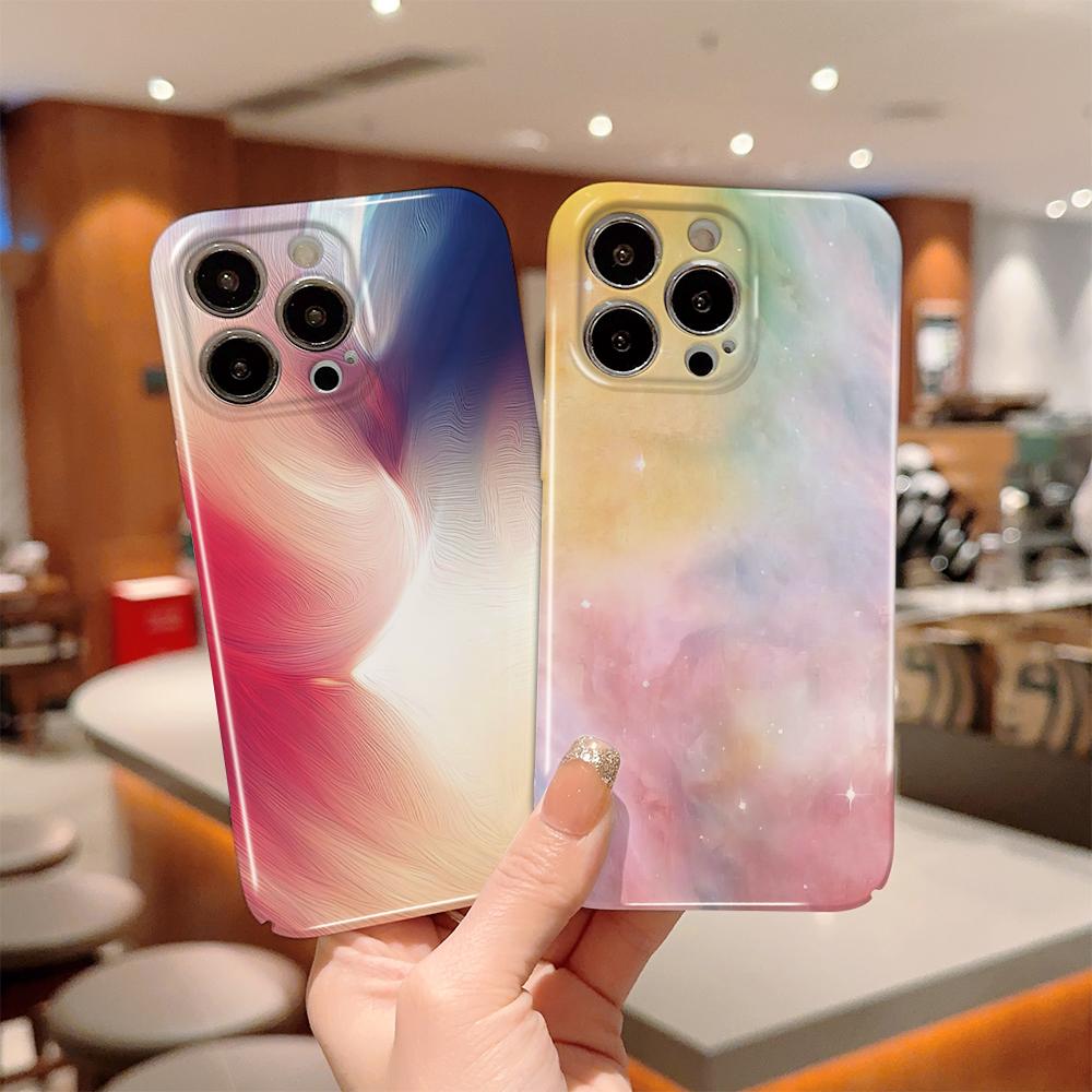 Komplexní filmový kryt na telefon s kresleným módním designem, tvrdý plášť s plným krytem, ​​nárazuvzdorný fotoaparát, ochranný kryt pro OPPO Realme OnePlus Infinix Tecno