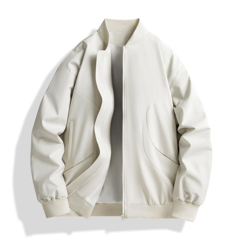 

Men s Bomber Jacket Fashion Stylish Lightweight Windbreaker Spring Fall Casual Jackets for Men Outdoor Mens Coats S