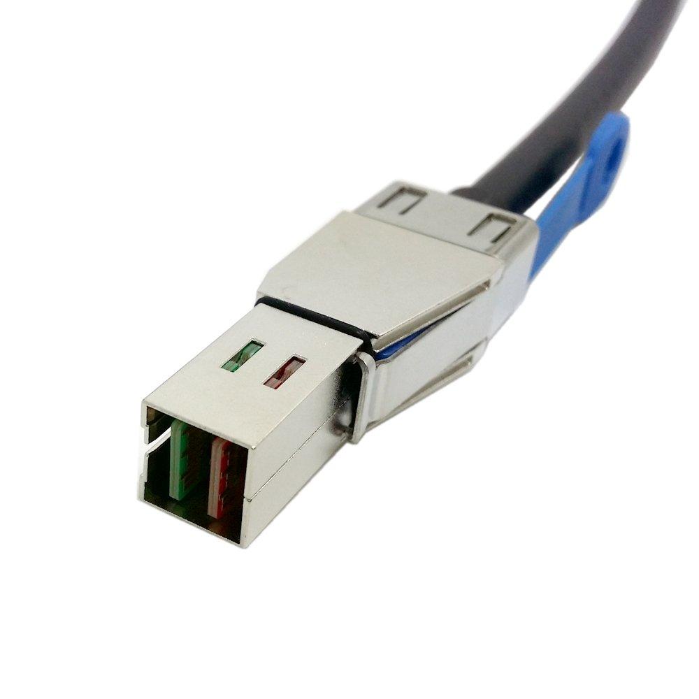 Cablecc External Mini SAS 4X To Mini SAS HD Data Server RAID 50cm SFF-8088 High-Density SFF-8644 Cable,