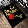 1Pc The Godfather Print Rug - home decoration Carpet For Living Room Bedroom Flooring Computer Chair Area Rug
