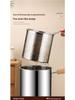 304 Stainless Steel Deep Fryer with Wooden Handle and Filter Basket for Induction Cooker