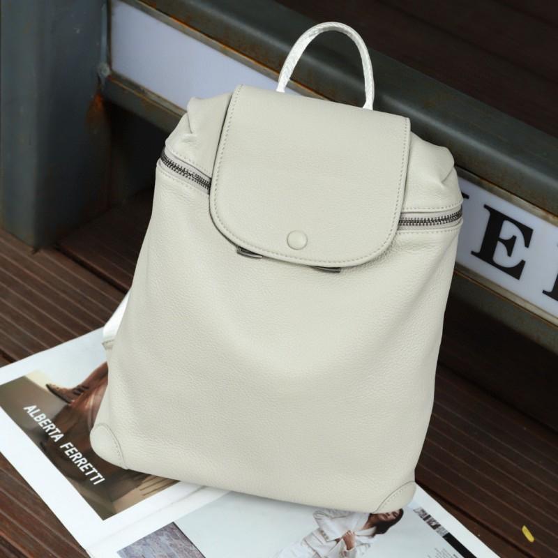 Large-capacity Leather Women's Backpack Casual Travel Trend