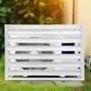 Outdoor Privacy Fence for 1.5P Air Conditioning, Aluminum Alloy Four Sided Space Divider, Balcony Garden Guardrail Flower Rack