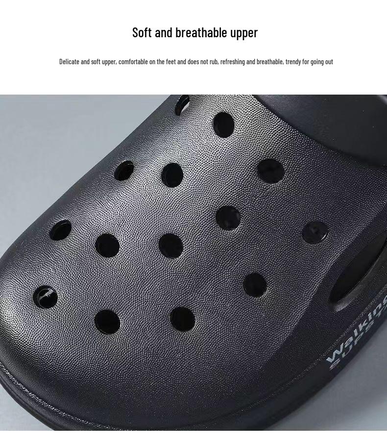 2023 Non-Slip Thick-Soled Casual Korean Beach Slippers - Soft-Soled Men's Nurse Clogs