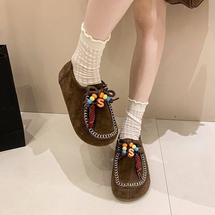 2025 new Baotou Birkenstock height increase comfortable versatile casual big head thin slippers fashion casual two wear women's shoes