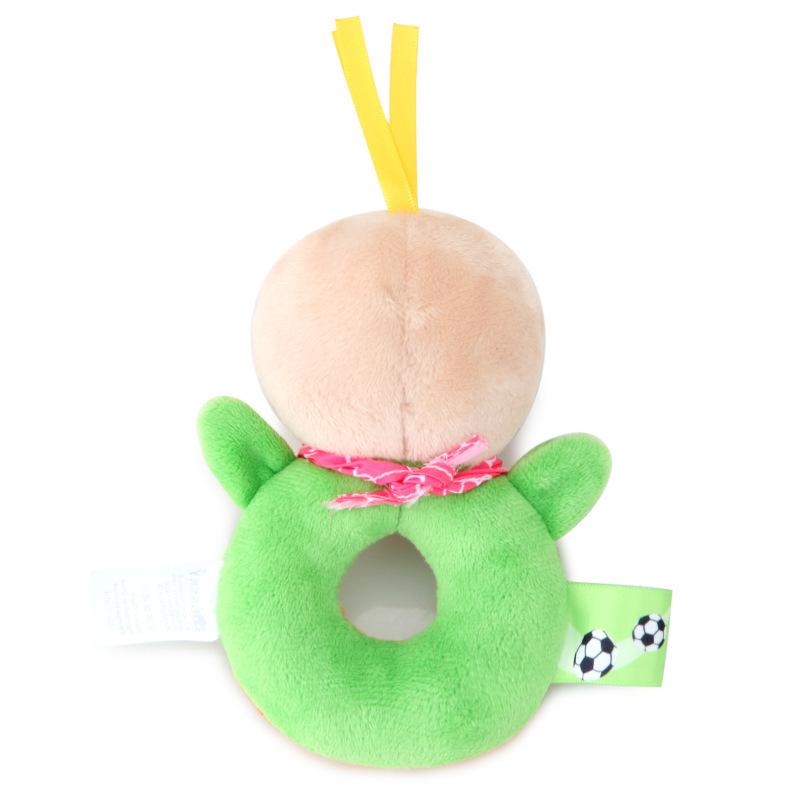 bbsky Adorable Animal Plush Hand Grip Rattle for Babies