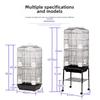 Grande Cage à Oiseaux pour Perroquets et Mynas - Design Phénix Noir