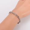 Trendy Men's 304 Stainless Steel Oval Chain Necklace Bracelet