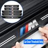 Car Door Carbon Fiber Sill Protector Stickers For M E90 E91 E92 E36 E60 F30 F10 G30 G20 F01 F02 G07 G06 X5 X6 X7 E46 E70 E39