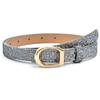 Bling Bling Sparkling Rhinestone Belt Glitter Luxury Brand Design PU Leather Belt Versatile Vintage Trendy Waistband