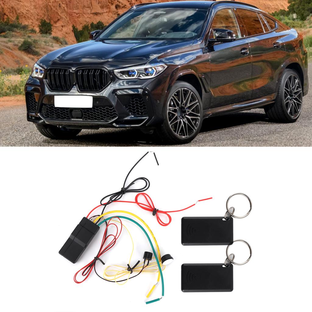 2.4GHZ Engine Immobilizer Anti Hijacking Alarm System Intelligent Circuit Cut Off Universal for DC12V Vehicles