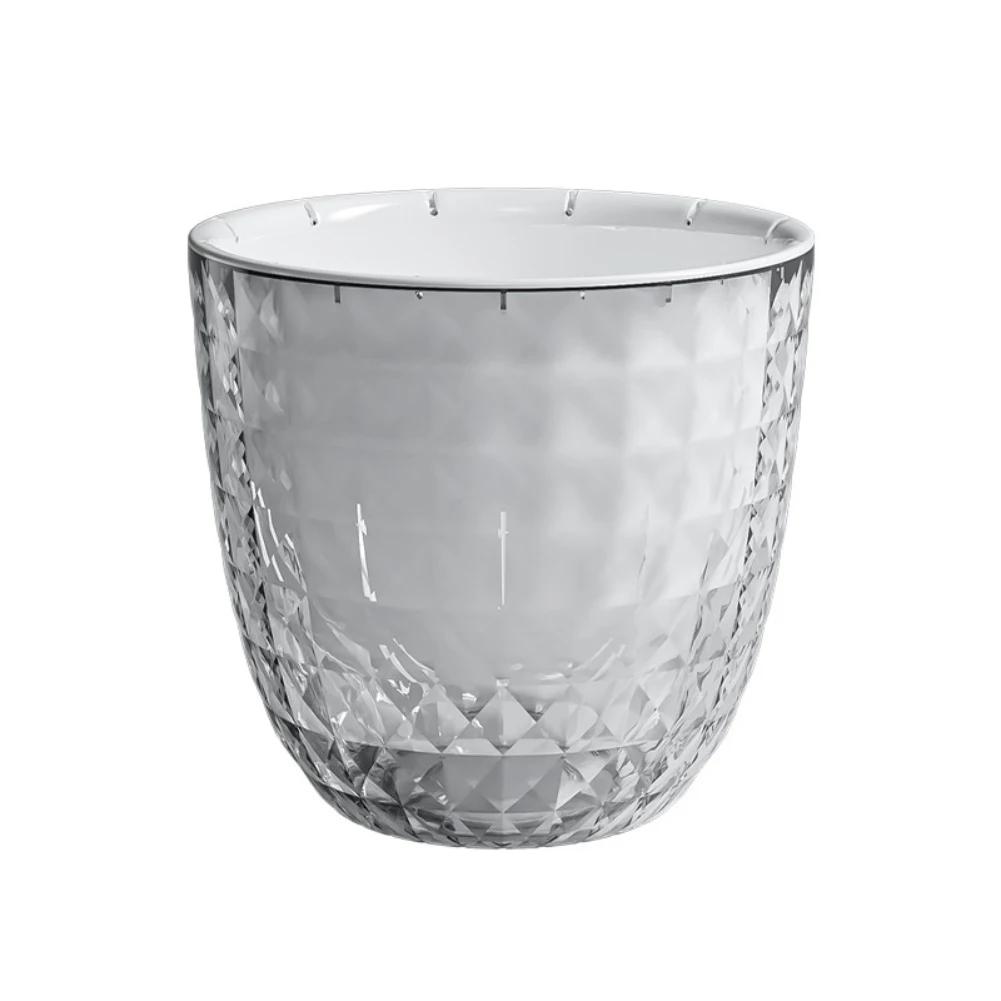 Self-Watering Transparent Flower Pot For Indoor Plants, Bonsai, Succulents And Herbs Indoor Flowers Plant Care Accessories