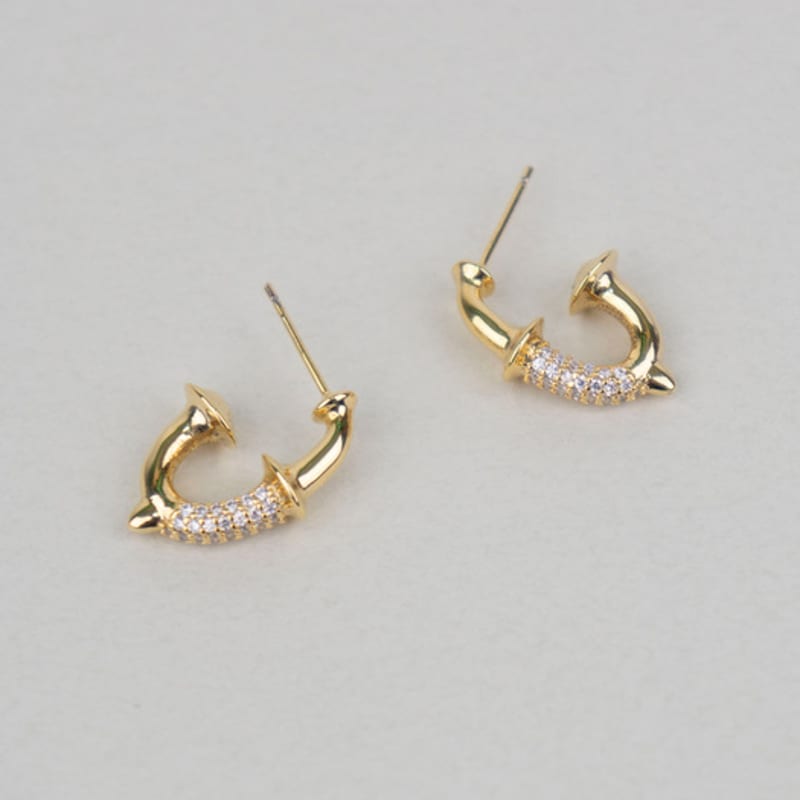 AUGUST ALICE Eclat Bambou Gold Earring