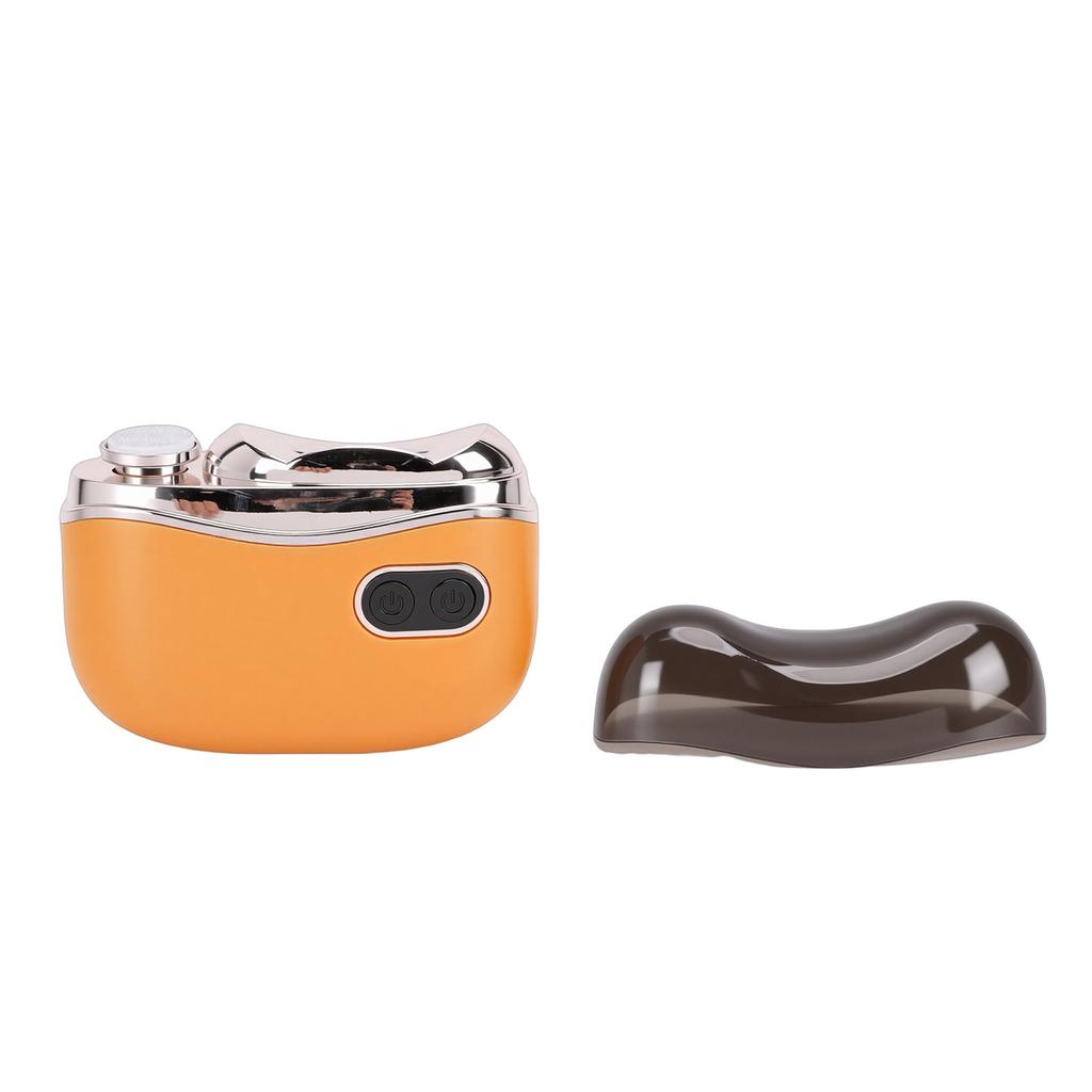 2 in 1 Automatic Electric Nail Clipper Grinding with LED Light USB Rechargeable Electric Nail Trimmer