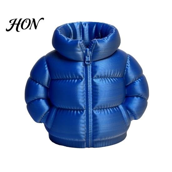 Gift for Teachers Down Jacket Pen Holder, 3D Printed Funny Puffer Pencil Cup, Holder Office Small Desk Organizer Storage Box Home Desktop Decor Marker