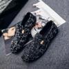 Spring and Summer Men's Peas Shoes Korean Style Old Beijing Cloth Shoes Breathable Men's Casual Footwear