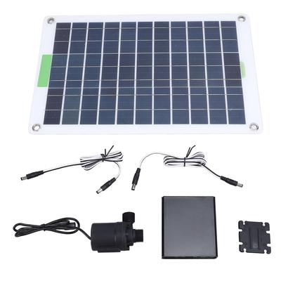 Bomba de agua solar profesional de silicio monocristalino, 5 m de altura, 100 W, fuente de agua con energía solar