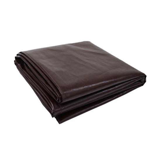 Billiard Table Dust Cover Faux Leather Waterproof Portable Foldable Anti Damage Table Protector for Entertainment
