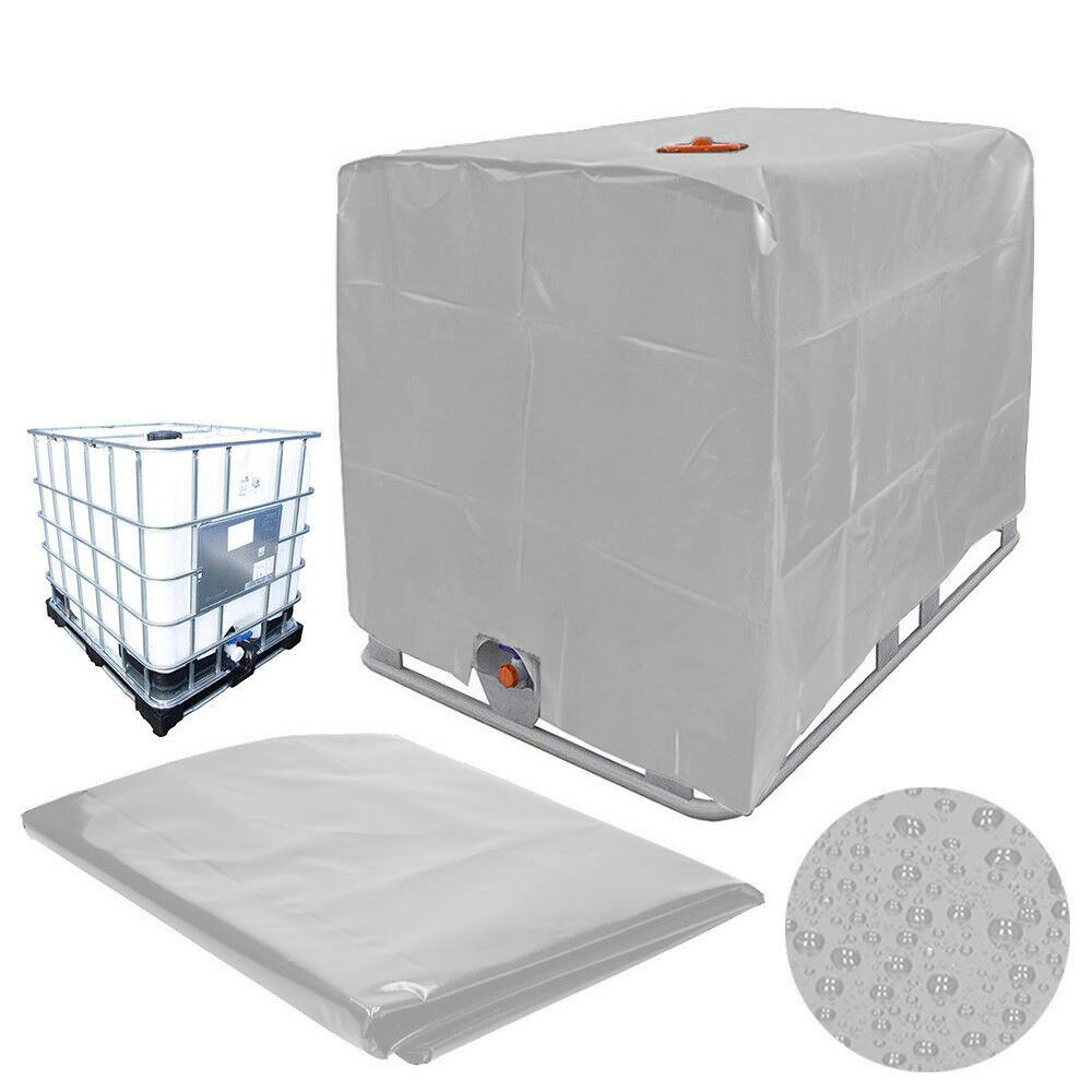 1000 Liters IBC Container Aluminum Foil Waterproof and Dustproof Cover Rainwater Tank Oxford Cloth UV Protection  Cover