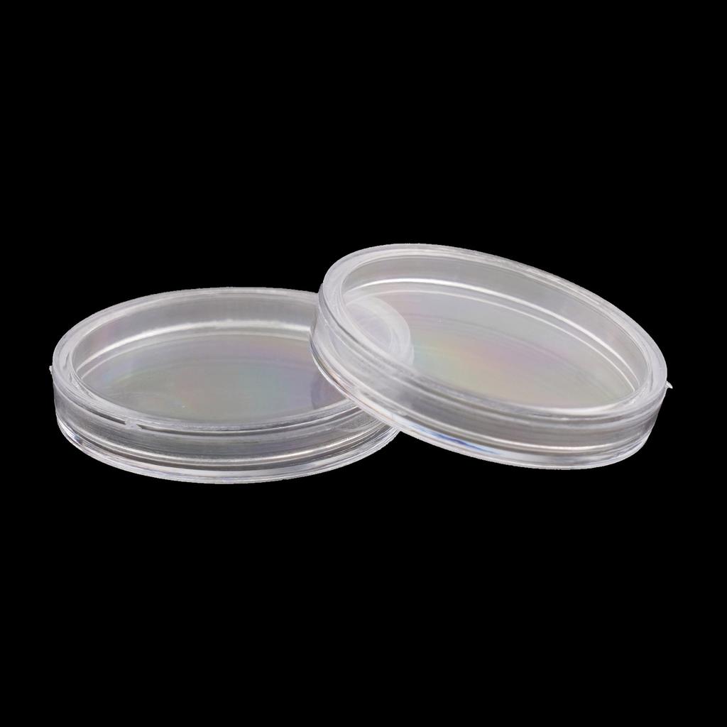 28mm Plastic Clear For Coin Capsules 100pcs Storage Cases for For Coin Collecting Protecting For from Damage and Dust