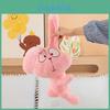 Cartoon Rabbit Plush Doll With Pp Cotton Filling For Kids Room And Playroom
